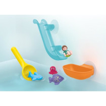 PLAYMOBIL Junior 71689 Water Slide and Sea Animals Includes figure, an