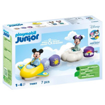 PLAYMOBIL 71697 Mickey and Minnie's Cloud Train - Disney - Includes Mi