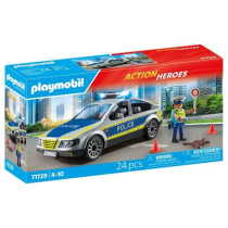 PLAYMOBIL 71729 Police car with siren and flashing light