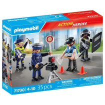 PLAYMOBIL 71730 Police Jobs Set: 4 Police Officers