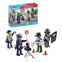 PLAYMOBIL 71730 Police Jobs Set: 4 Police Officers