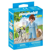 PLAYMOBIL 71736 Businesswoman with her Dalmatian