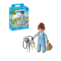 PLAYMOBIL 71736 Businesswoman with her Dalmatian