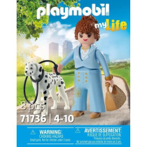 PLAYMOBIL 71736 Businesswoman with her Dalmatian