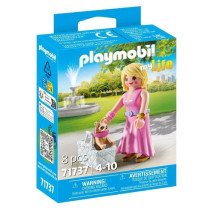 PLAYMOBIL 71737 Lady with Chihuahua and Transport Basket