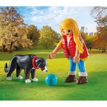 PLAYMOBIL 71738 Girl with mountain dog