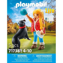 PLAYMOBIL 71738 Girl with mountain dog