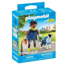 PLAYMOBIL 71740 Sporty Man with Border Collie