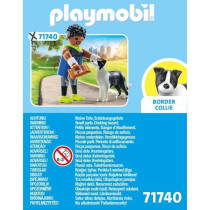 PLAYMOBIL 71740 Sporty Man with Border Collie