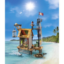 PLAYMOBIL 71792 Pirate Harbor and Lair with Prisons
