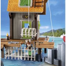 PLAYMOBIL 71792 Pirate Harbor and Lair with Prisons