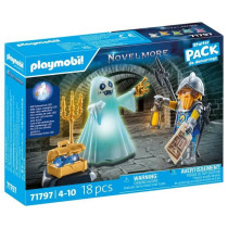 PLAYMOBIL 71797 Knight and Ghost with Light Effects