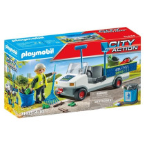 PLAYMOBIL 71433 Maintenance agent with electric vehicle - City Action