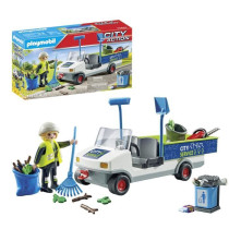 PLAYMOBIL 71433 Maintenance agent with electric vehicle - City Action