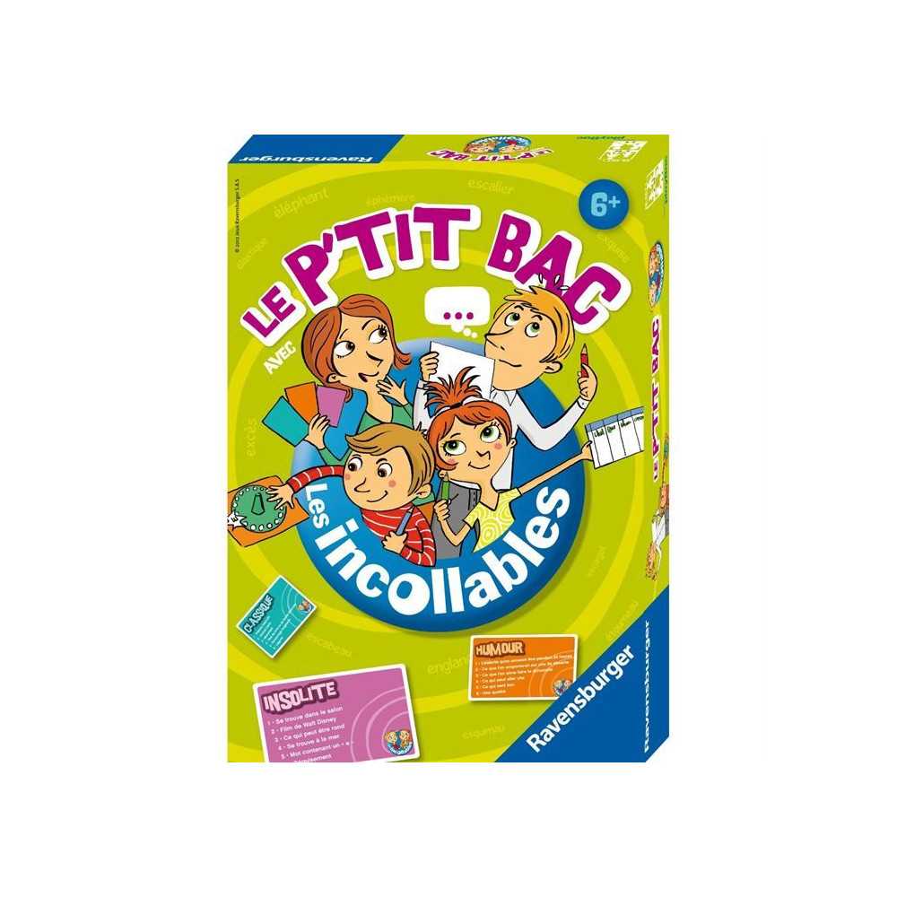 INCOLLABLES Board Game Le Petit Bac