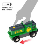 Brio Battery-powered farm train - wooden circuit