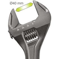 RYOBI - Clé a molette 300 mm, mâchoire 40 cm - RHAW300