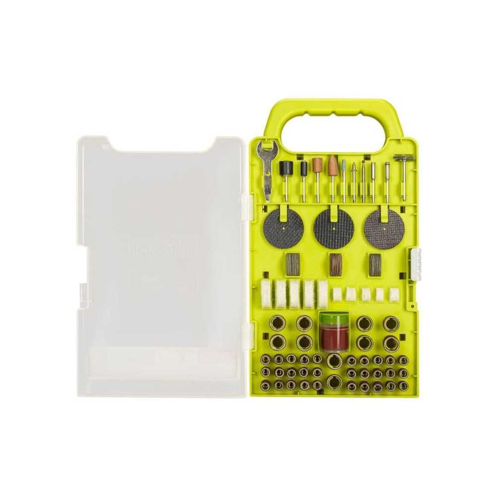 RYOBI - Kit de 155 accessoires pour mini-outils - RAKRT155