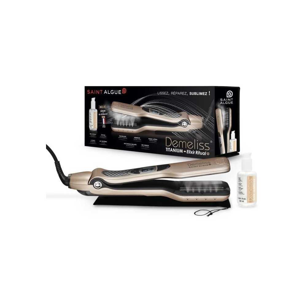 SAINT ALGUE 3992 - Demeliss Titanium box: Steam straightener + Elixir