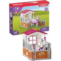 Schleich - Box with Lusitanian mare - 42368 - Horse club range