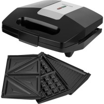 3 in 1 sandwich maker - SENCOR - SSM 9410SS - 700 W - 3 plates - CoolT