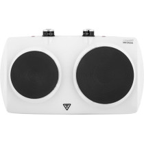 Electric hob - SENCOR - SCP 2253WH-EUE4 - 2500 W - 2 burners - White