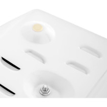 Electric hob - SENCOR - SCP 2253WH-EUE4 - 2500 W - 2 burners - White
