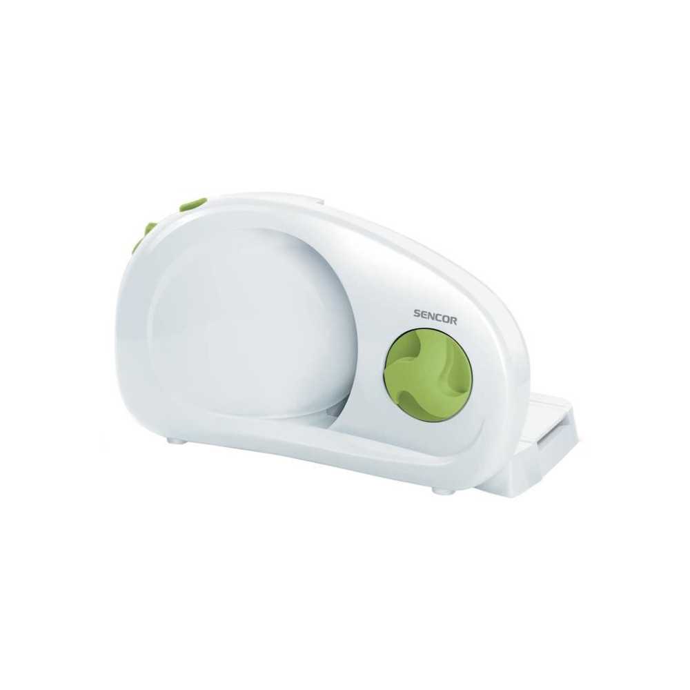 Electric slicer - SENCOR - SFS 1001GR - 100 W - White / Green Electric slicer - SENCOR - SFS 1001GR - 100 W - White / Green