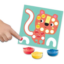 SES CREATIVE - My first - 3 in 1 Finger painting, coloring and sticker