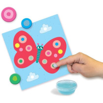 SES CREATIVE - My first - 3 in 1 Finger painting, coloring and sticker