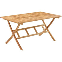 Ensemble repas de jardin en bois d'eucalyptus FSC - BANGGI - 4 personn