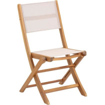 Ensemble repas de jardin en bois d'eucalyptus FSC - BANGGI - 4 personn
