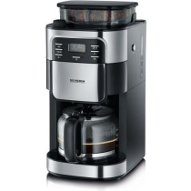 Severin 4810 Cafetiere Filter with integrated shredder - black and sta