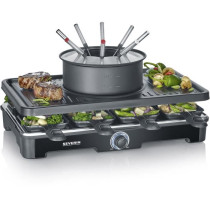 Raclette-Fondue combination - SEVERIN - RG2347 - 8 people - Fondue pot