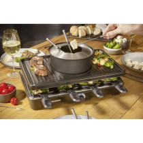 Raclette-Fondue combination - SEVERIN - RG2347 - 8 people - Fondue pot