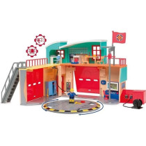 Pontypandy Smoby Fireman Sam Barracks with 1 figurine - Toy for childr