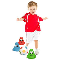 STAMP Pack Foot Ball And 3 Cones