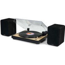 THOMSON WS600DUO - Set of 2 speakers with wooden box - 100W - Bluetoot