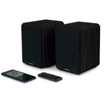 THOMSON WS600DUO - Set of 2 speakers with wooden box - 100W - Bluetoot