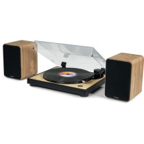 THOMSON WS602DUO - Set of 2 speakers with wooden box - 100W - Bluetoot