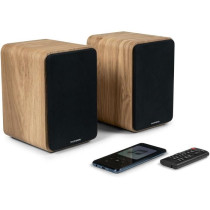 THOMSON WS602DUO - Set of 2 speakers with wooden box - 100W - Bluetoot