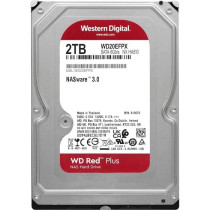 Internal Hard Drive - WESTERN DIGITAL - Red Plus - 2TB - 3.5 - Dedicat