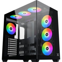 PC Case - XIGMATEK - Aqua V AIR - Cube - ATX - Tempered Glass - ARGB -