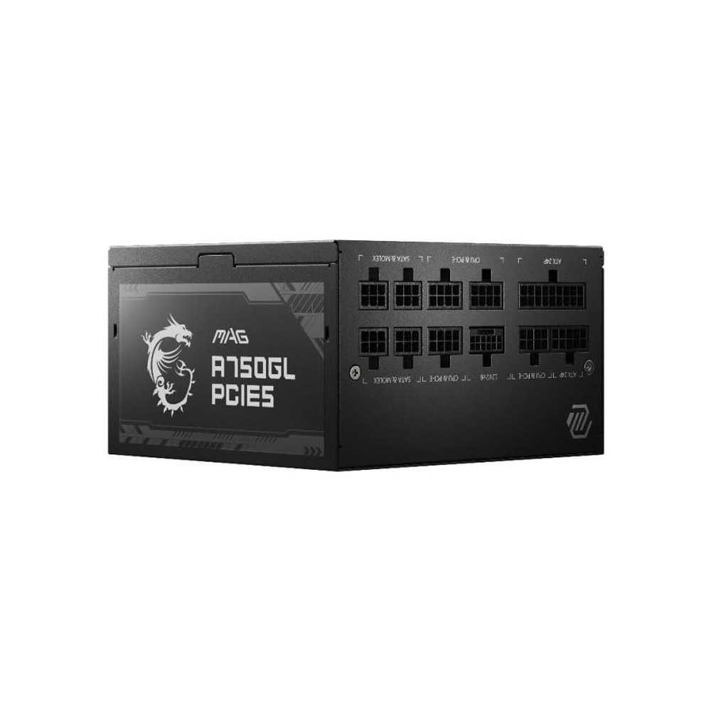 MSI Alimentation PC MAG A750GL PCIE5 - 750W 80+ Gold Modulaire