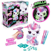 Airbrush Unicorn Plush Toy that Glows in the Dark to Customize - Spray