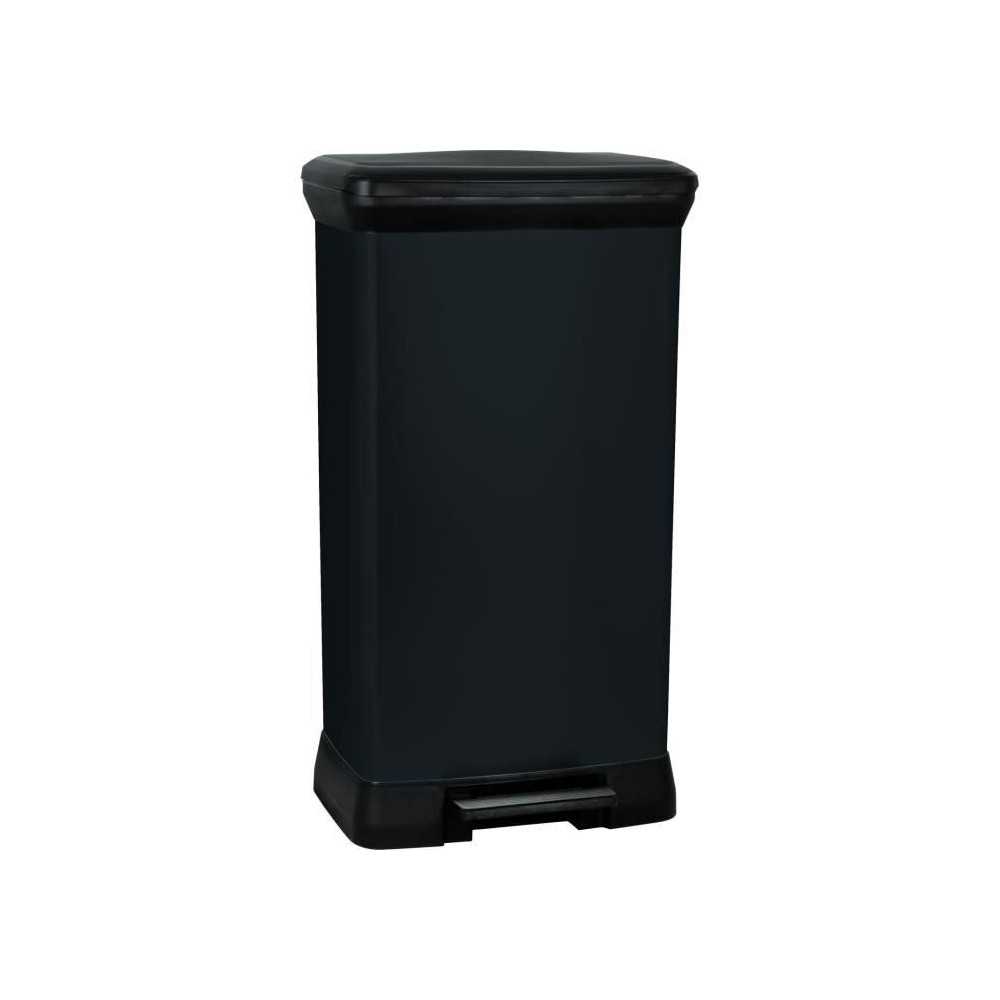 CURVER Pedal bin - 50 L - Black CURVER Pedal bin - 50 L - Black