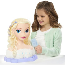 Styling head - FROZEN - Elsa Deluxe Styling Head - Extensions, hair ac