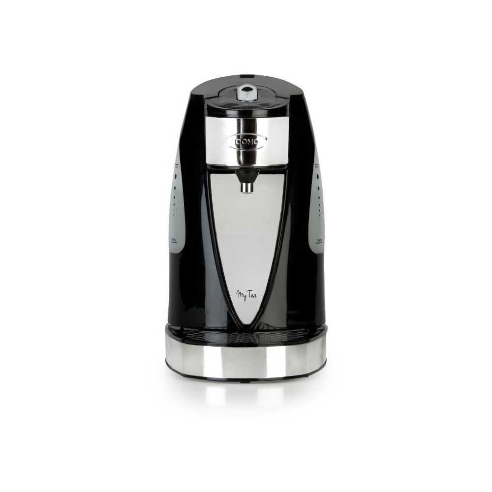 DOMO DO482WK Hot water fountain - 1.5L - 3000W - Black / Stainless ste