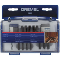 Box 69 DREMEL 688 accessories (cutting box and cutting for multi-purpo