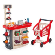 Checkout + trolley - ECOIFFIER - 1676 - A real little store
